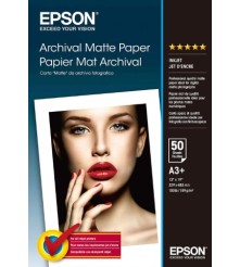 Papier Mat Archival 189g/m² - A3+ 50F