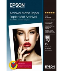 Papier Mat Archival 192g/m² - A3 50f