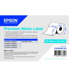 Premium Matte Label 105 x 210mm, 282 lab