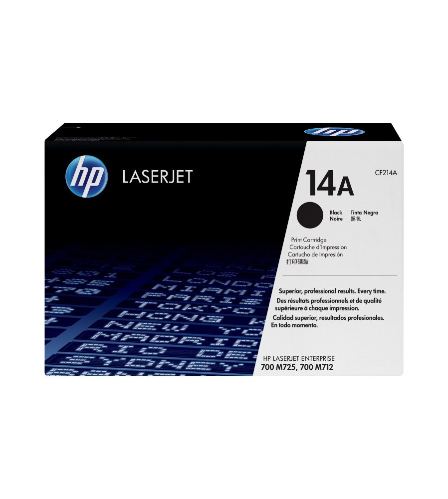 Cartouche toner noir HP 14X 17 500 pages