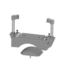 Plateaux casquette 18x8cm / 7x3" (1 chauffant et 2 inférieurs) pour Duplex Mini