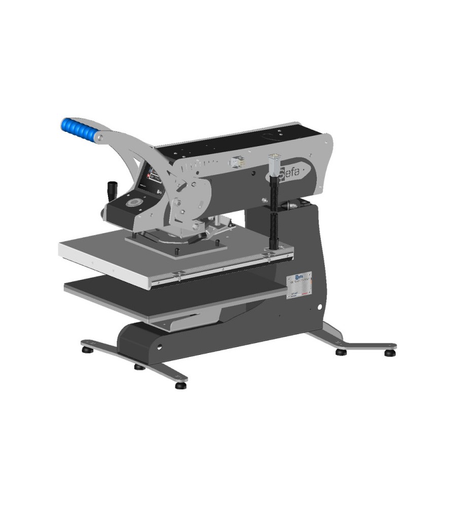 Rotex lite - Presse électromagnétique rotative 40x50cm avec ouverture automatique, rotation manuelle, écran tactile 3.5" Smar