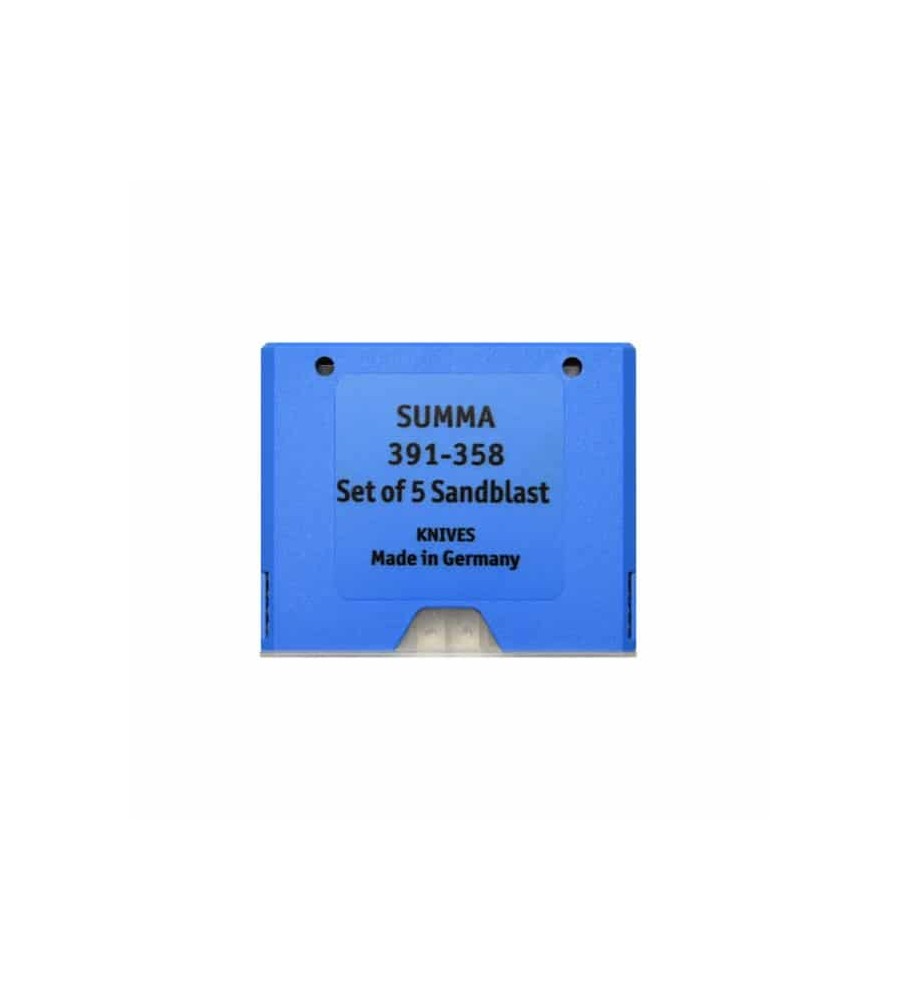 Lot de 3 lames couteaux masque de sablage 60°, diamètre 2 mm S Class série D